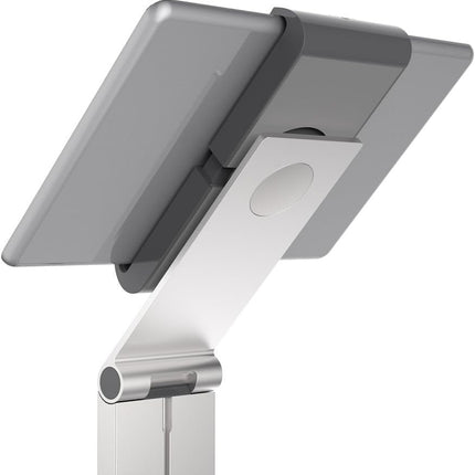 Durable Aluminium Tablet Floor Stand - Anti Theft Lockable & Rotatable 360° - Universal Pro Stands for 7-13" iPad, Samsung, Surface & More - Secure Exhibition Holder