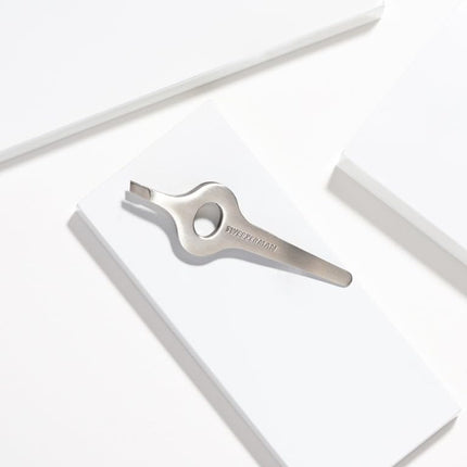 Tweezerman Wide Grip Precision Tweezers, Stainless Steel (Pack of 1)