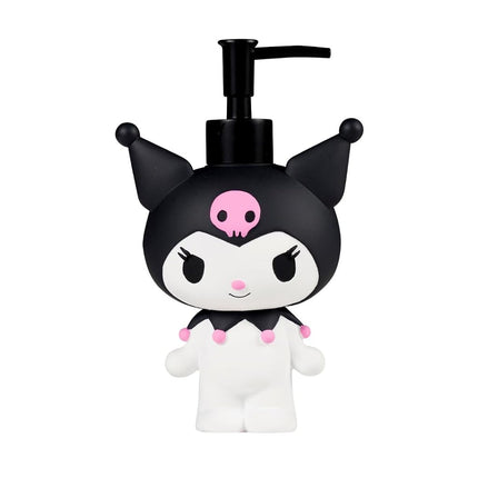 Distributeur de savon et de lotion en résine Sanrio Kuromi, 384 ml (produit sous licence officielle) par Franco Collectibles