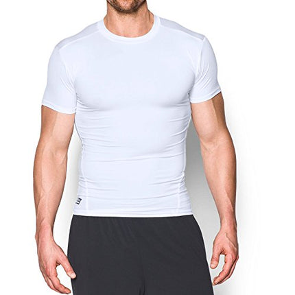 Under Armour TAC HC Men's Compression Shirt, Cooling & Breathable Running Shirt for Men, Athletic T Shirt with Anti-Odour Material