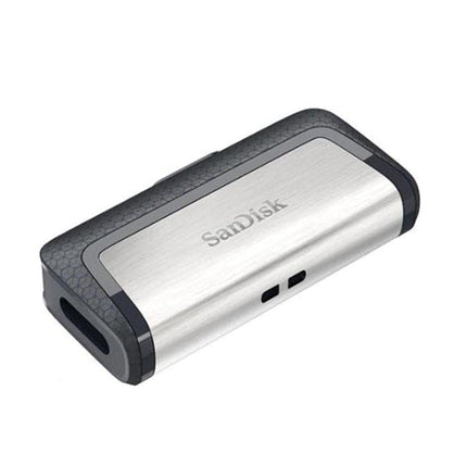 SanDisk Ultra 64 GB Dual Type-C USB 3.0 Flash Drive, Silver