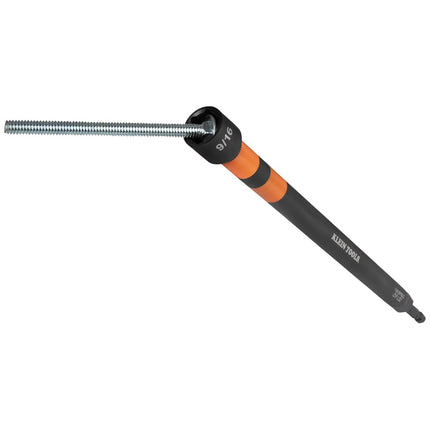 Klein Tools 10916PNDC 9/16-Inch Power Nut Driver, Magnetic Color-Coded Power Nut Driver, Impact-Rated with 10-Inch Extended Reach