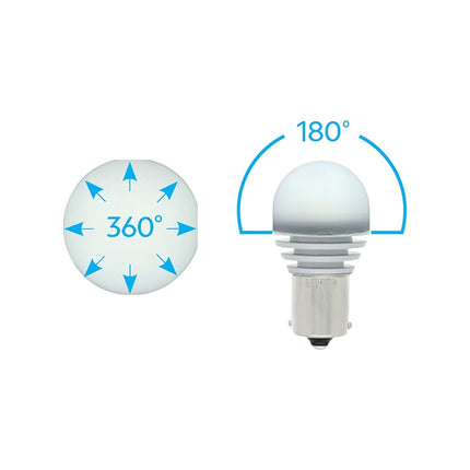 United Pacific 36467 High Power 1156 LED Bulb - White