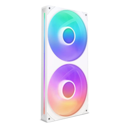 NZXT F280 RGB Core - 280mm Single-Frame RGB Fan Unit - White