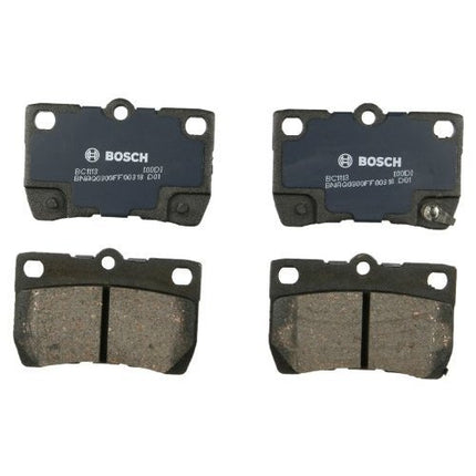 BOSCH BC1113 QuietCast Premium Ceramic Disc Brake Pad Set - Compatible with Select Lexus GS300, GS350, GS430, GS450h, GS460, IS250, IS350; REAR