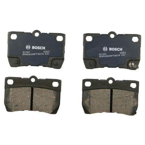 BOSCH BC1113 QuietCast Premium Ceramic Disc Brake Pad Set - Compatible with Select Lexus GS300, GS350, GS430, GS450h, GS460, IS250, IS350; REAR