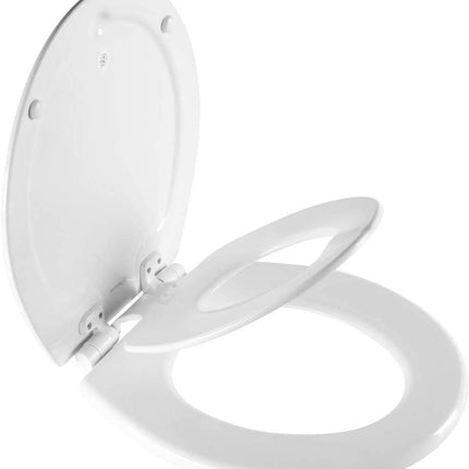 Mayfair 888SLOW 000 NextStep2 Toilet, White, Round 2-in-1 Seat