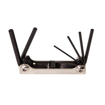 KLEIN TOOLS 70582 Folding Hex Key Set, 7-Key, Metric Sizes
