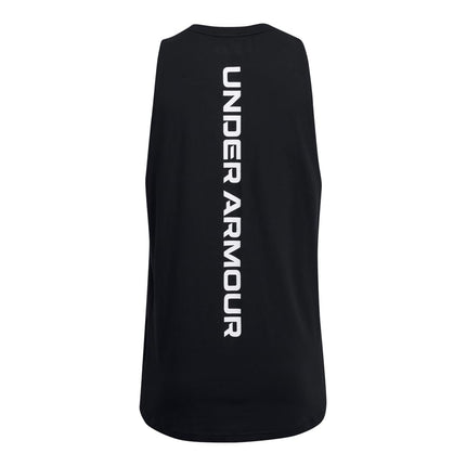 Under Armour Men's UA Baseline Cotton Tank Shirt Black