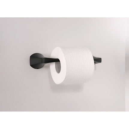 Moen MY8708BL Lindor Matte black pivoting paper holder Matte Black