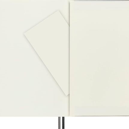 Moleskine - Classic Expanded Ruled Paper Notebook - Soft Cover and Elastic Closure Journal - Color Black - Size Large 13 x 21 A5 - 400 Pages