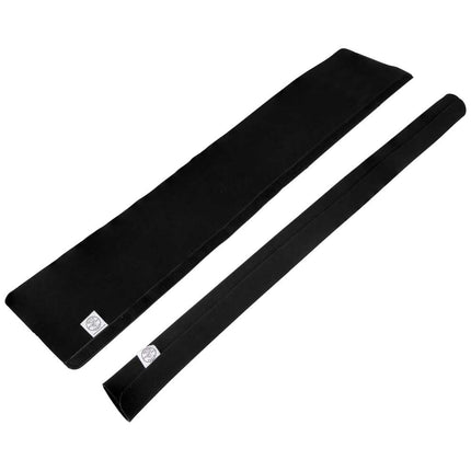 Klein Tools 450-320 Cable Management Sleeve, Cord Management for Home, Office or Job, 1-1/4-Inch Max Diameter, 3-Foot Length, Black, 2-Pack