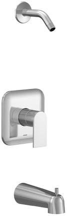 Moen UT2473NH Genta M-CORE 3-Series Kit de garniture de baignoire et de douche monotrou, valve requise, chrome