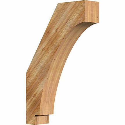 Ekena Millwork BRC04X16X24IMP00RWR Imperial Rough Sawn Brace, 4" Width x 16" Depth x 24" Height, Western Red Cedar