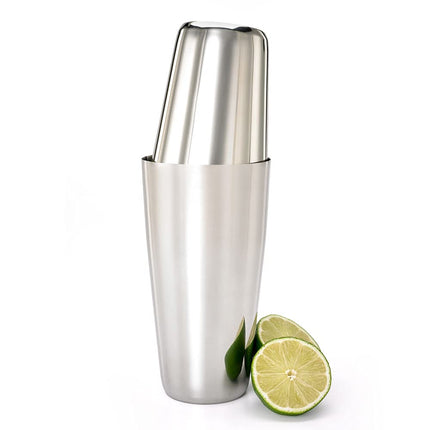 Barfly Superfly Tin Set Cocktail Shaker, (18 oz and 28 oz), Heavyweight Stainless, (M37161)