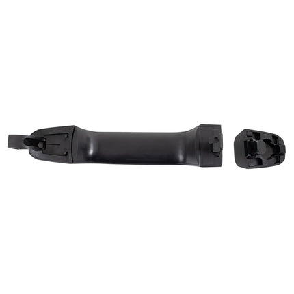 TRQ Outside Exterior Door Handle Textured Black Front RH