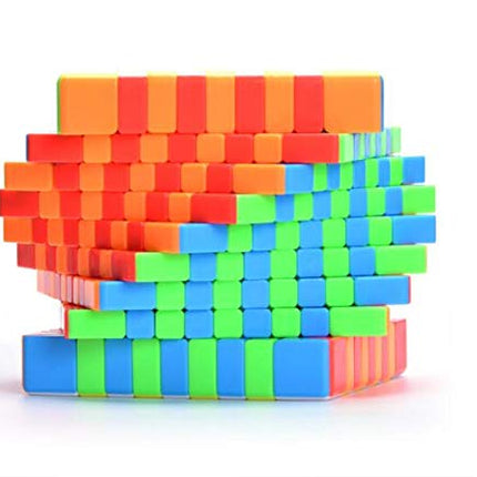 CuberSpeed Cubing Classroom moyu 9x9 stickerelss Speed Cube Mofang Jiaoshi Meilong 9x9 Magic Cube (MF9 Update Version)