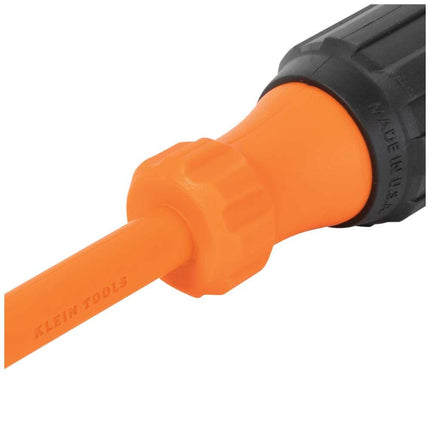 Klein Tools 85073INS Insulated Screwdriver Set, Features 1000V Phillips, Slotted and Square Tips, Cushion Grip Handles, 3-Piece