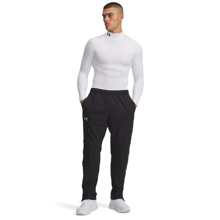 Under Armour Men's Hockey Warm Up Pants, (001) Black / / White, Medium