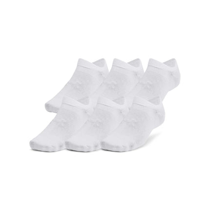 Under Armour Unisex Essential No-Show Socks 6-Pack