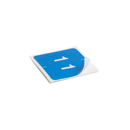 Smead DCC Color-Coded Numeric Label, 1, Label Roll, Light Blue, 250 Labels per Roll (67421)