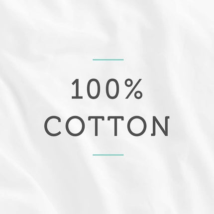 AllerEase Cotton Allergy Protection Pillow Protector, Set of 2