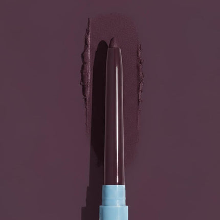 PRIME PROMETICS PrimeEyes Glide Eyeliner for Mature Women – Waterproof, Long-Stay and Mess-Proof – Gel Cream Texture, Discreet Sharpener and Effective Smudger (Mulberry)