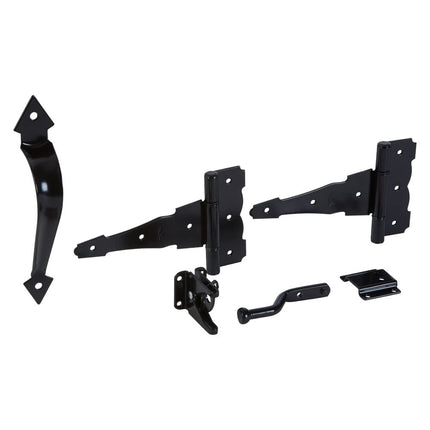 National Hardware N343-467 Decorative Gate Kit, Black, 0