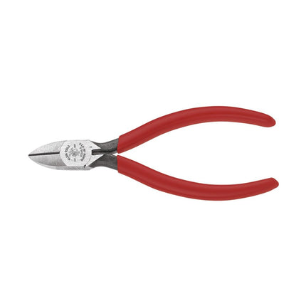 Klein Tools D245-5 Pliers, Diagonal Cutting Pliers with Tapered Nose, Short Jaws and Beveled Cutting Edges, 5-Inch