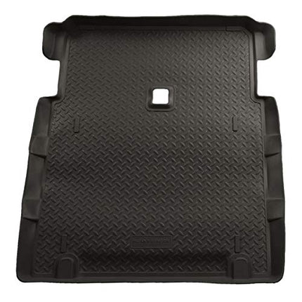 Revestimiento de carga de goma de ajuste personalizado Husky Liners para modelos selectos de Jeep Wrangler (negro) por Husky Liners