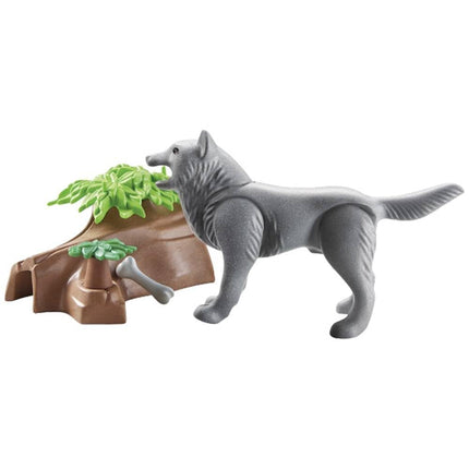 Playmobil 71056 Wiltopia Wolf, Animal Toy, Sustain