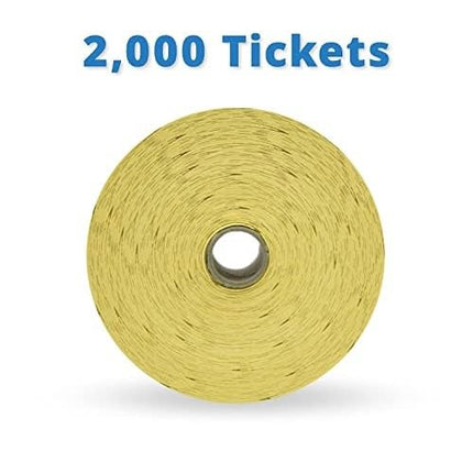 Century Novelty Yellow Smile Ticket Roll