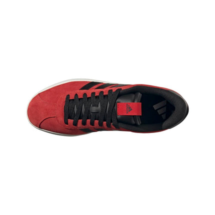 adidas Men's Vl Court 3.0 Sneaker, Better Scarlet/Black/Off White, 6.5 UK