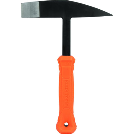 KLEIN TOOLS H80612 Welding Chipping Hammer, 10-Ounce Steel Head Slag Hammer with Shock Reduction Heat-Resistant Nylon Grip Handle, 7-Inch