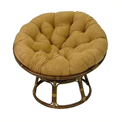 Blazing Needles Microsuede Papasan Cushion, 1 Count (Pack of 1), Chocolate