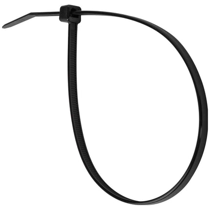 Cable Ties, 50-Pound Tensile Strength, Heavy Duty Nylon Cable Zip Ties, Indoor/Outdoor Use, 11.5-Inch, Black, 100-Piece Klein Tools 450-210