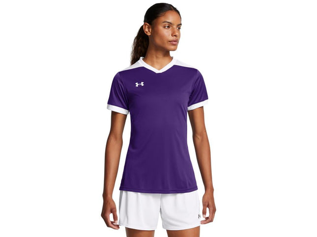 Under Armour Women's Maquina 3.0 Jersey, (500) Pur