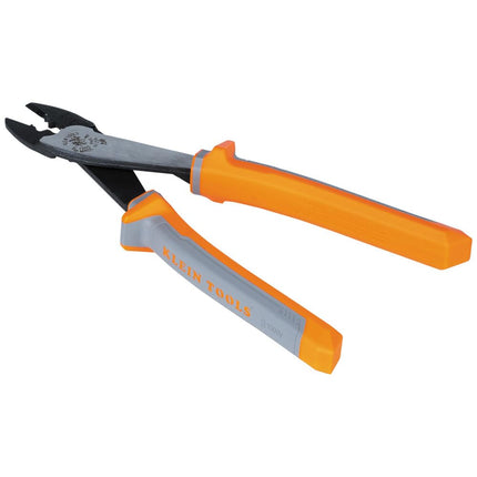 Klein Tools 1005RINS Insulated Pliers, Made in USA, Cutting/Crimping Tool for Insulated and Non-Insulated 10 to 22 AWG Wire and Connectors,1000V Rated