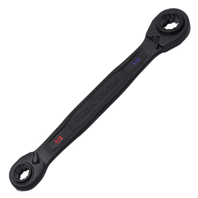 Klein Tools 68215 4-in-1 Ratcheting Wrench, Box Wr