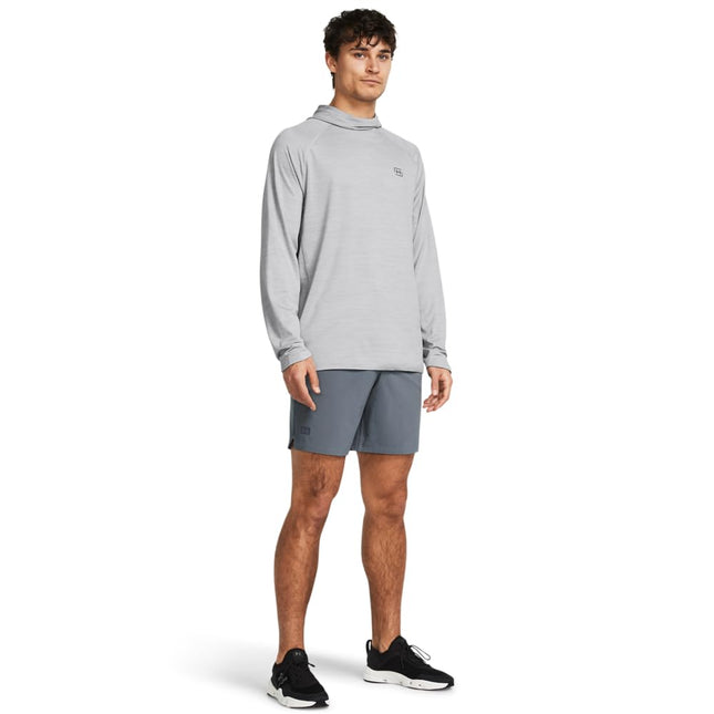 Bermudas Shorebreak para hombre de Under Armour, (004) Gravel / Downpour Gray / Downpour Gray, Mediano