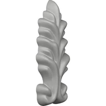 Ekena ONL01X02HE 1 1/8" W x 2 3/4" H x 3/8" P Helene Leaf Drop Onlay, Primed