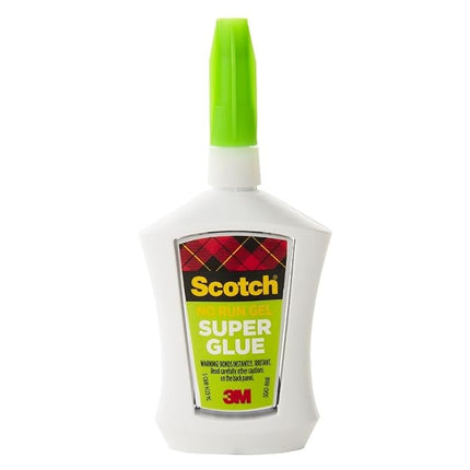 Scotch 0.5g Single Use Super Glue No - Run Gel (Pack of 4)