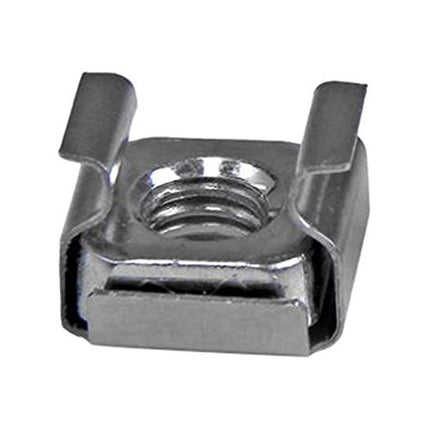 StarTech.com M6 Cage Nuts - 100 Pack - M6 Mounting Cage Nuts for Server Rack & Cabinet (CABCAGENTS62)