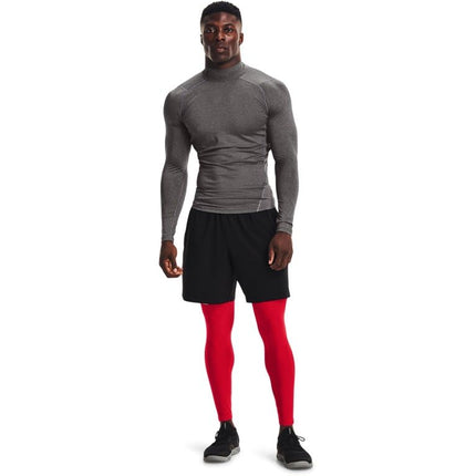Under Armour Men's Armour HeatGear Leggings, Red (600)/White, 3X-Large