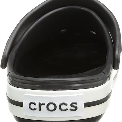Crocs Unisex Crocband Clogs, Black, 3 UK Men/ 4 UK Women