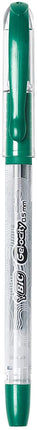 Bolígrafos de gel BIC Gel-ocity Smooth Stick, Punta fina, 0.5mm, Tinta surtida, 4 unidades