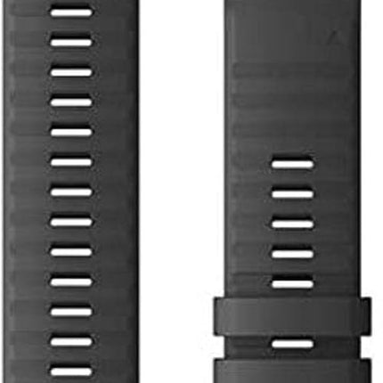 Garmin 22mm QuickFit watch band, Silicone, Slate G