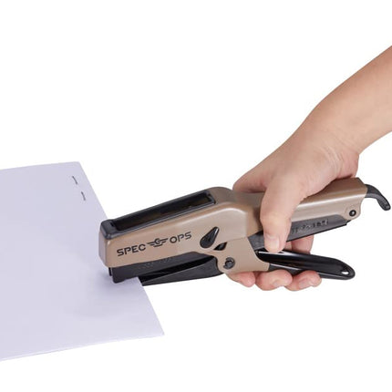 Spec Ops Tools Elite Duty Packaging Plier Stapler, 7/16 Crown, 1/4" - 3/8" Leg Length Staples, 3% Donated to Veterans
