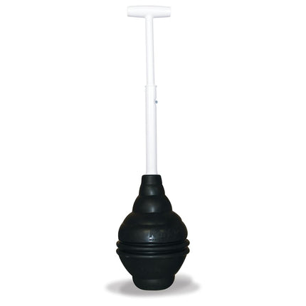 Korky 96-4AM BeehiveMAX Toilet Plunger, Black