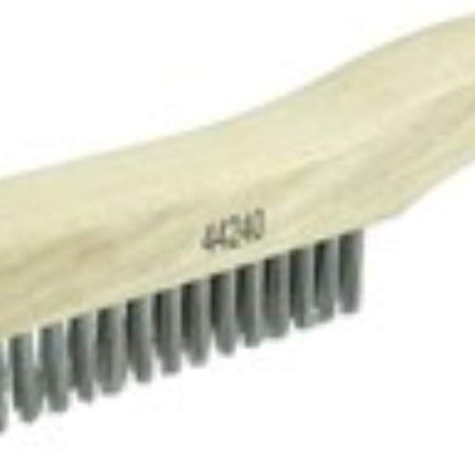 Weiler 44240 Plater's Brush, Stainless Fill, 4 X 1